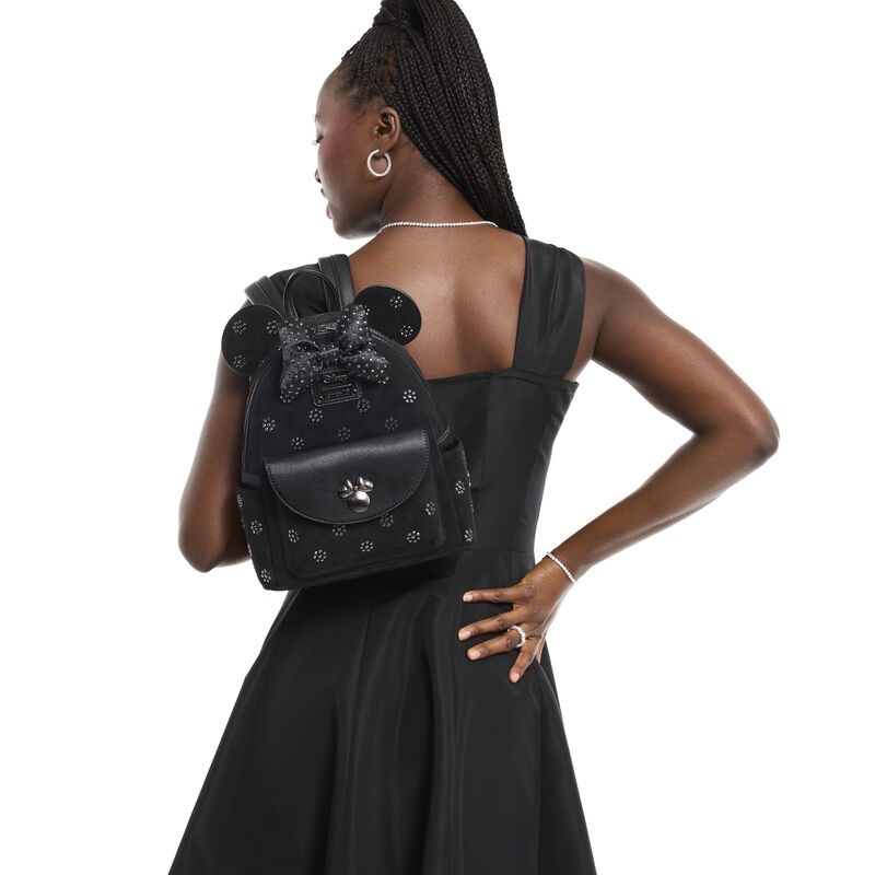 Limited Edition Minnie Mouse Swarovski Crystals Mini Backpack LFlifestyle2 view 3